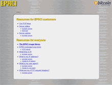 Tablet Screenshot of eprci.net